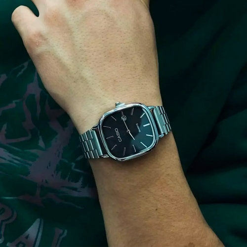 Casio Luxusuhr, 36 mm – Wasserdicht | Edelstahl Stiladel 