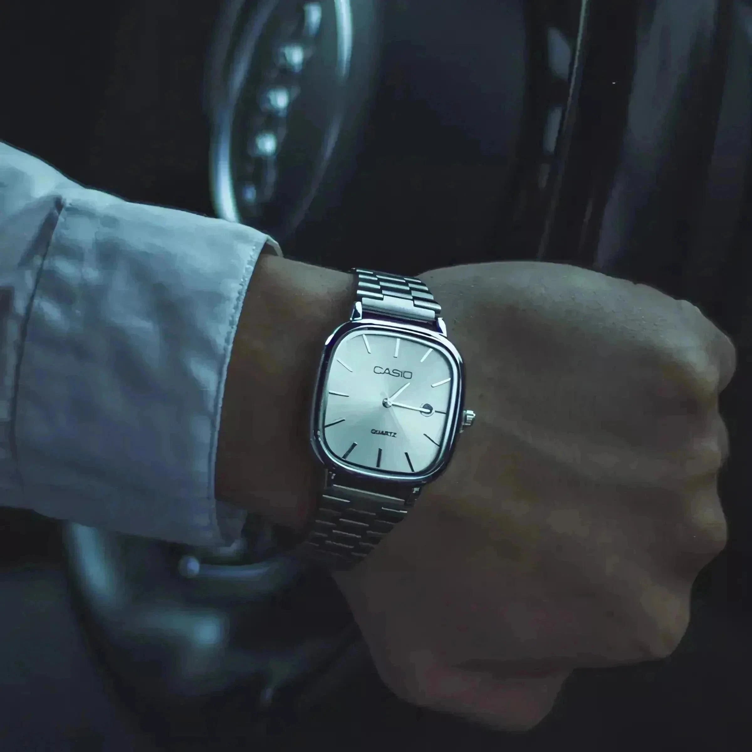 Casio Luxusuhr, 36 mm – Wasserdicht | Edelstahl Stiladel 