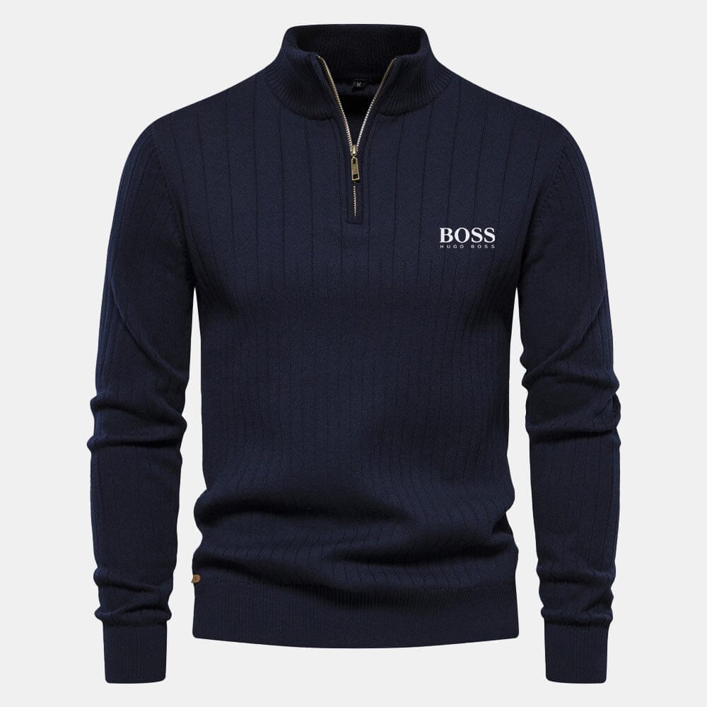 Hugo Boss Zip Classic Strickpullover Stiladel 
