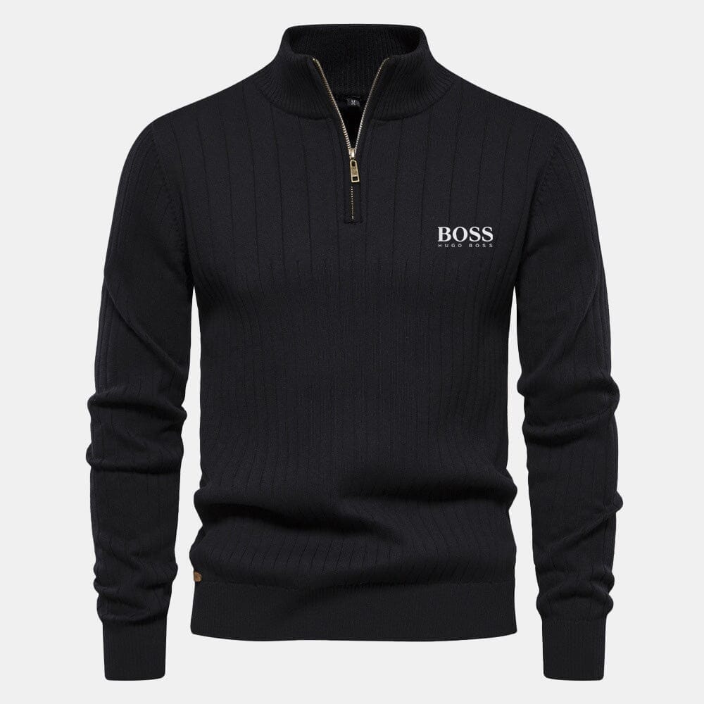 Hugo Boss Zip Classic Strickpullover Stiladel 