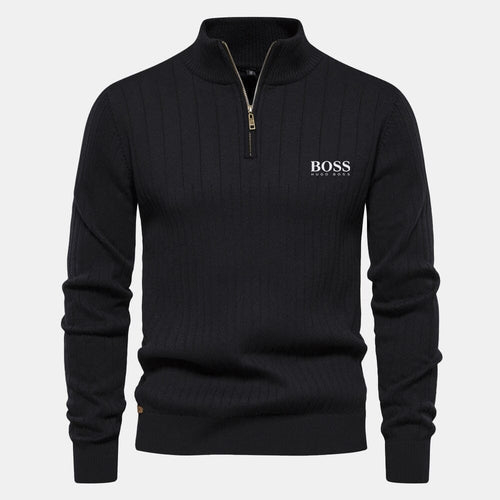 Hugo Boss Zip Classic Strickpullover Stiladel 