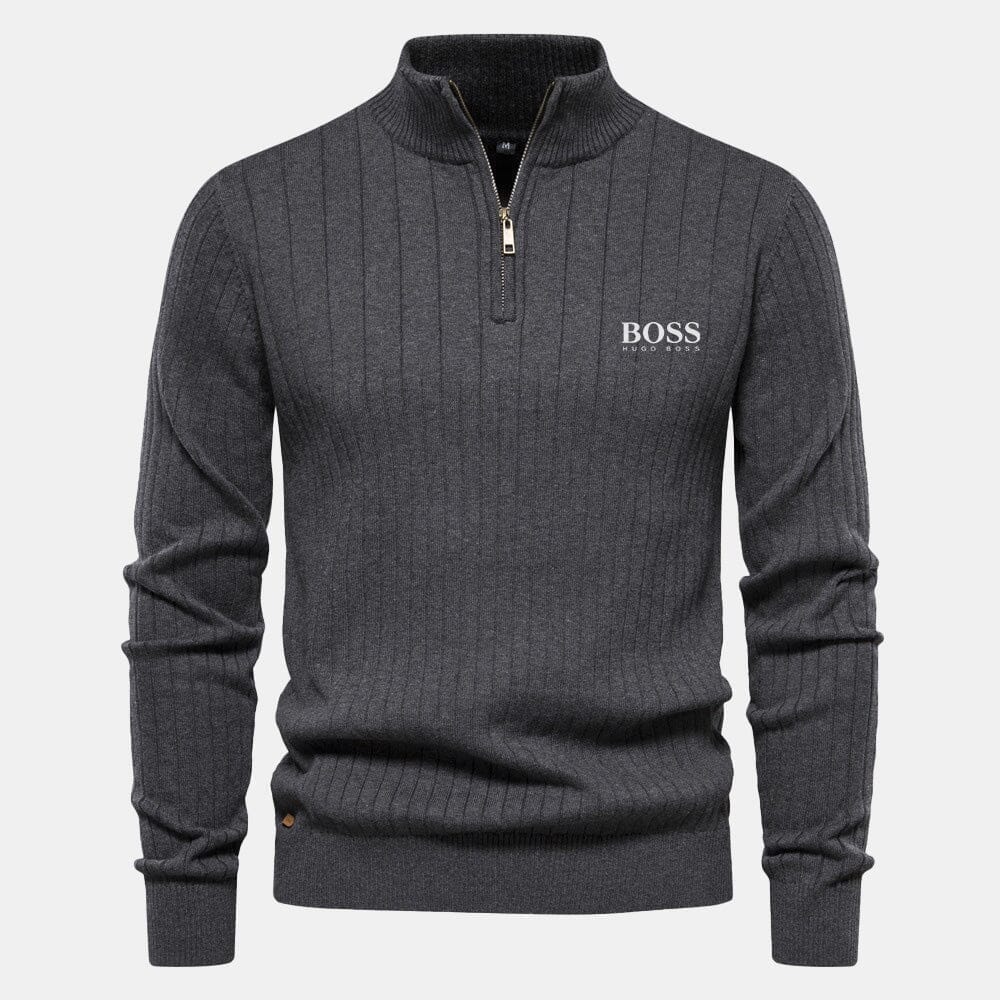 Hugo Boss Zip Classic Strickpullover Stiladel 