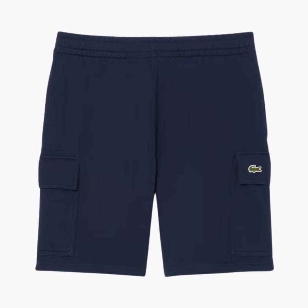 Lacoste Cargo-Shorts aus Baumwollfleece Stiladel Mitternachtsblau S 