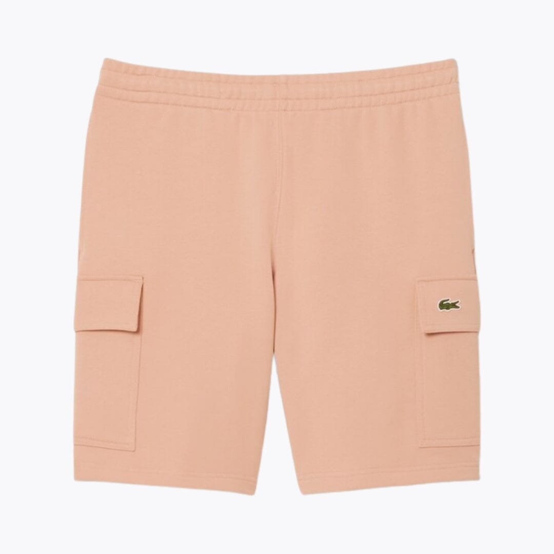 Lacoste Cargo-Shorts aus Baumwollfleece Stiladel Rosa-beige S 