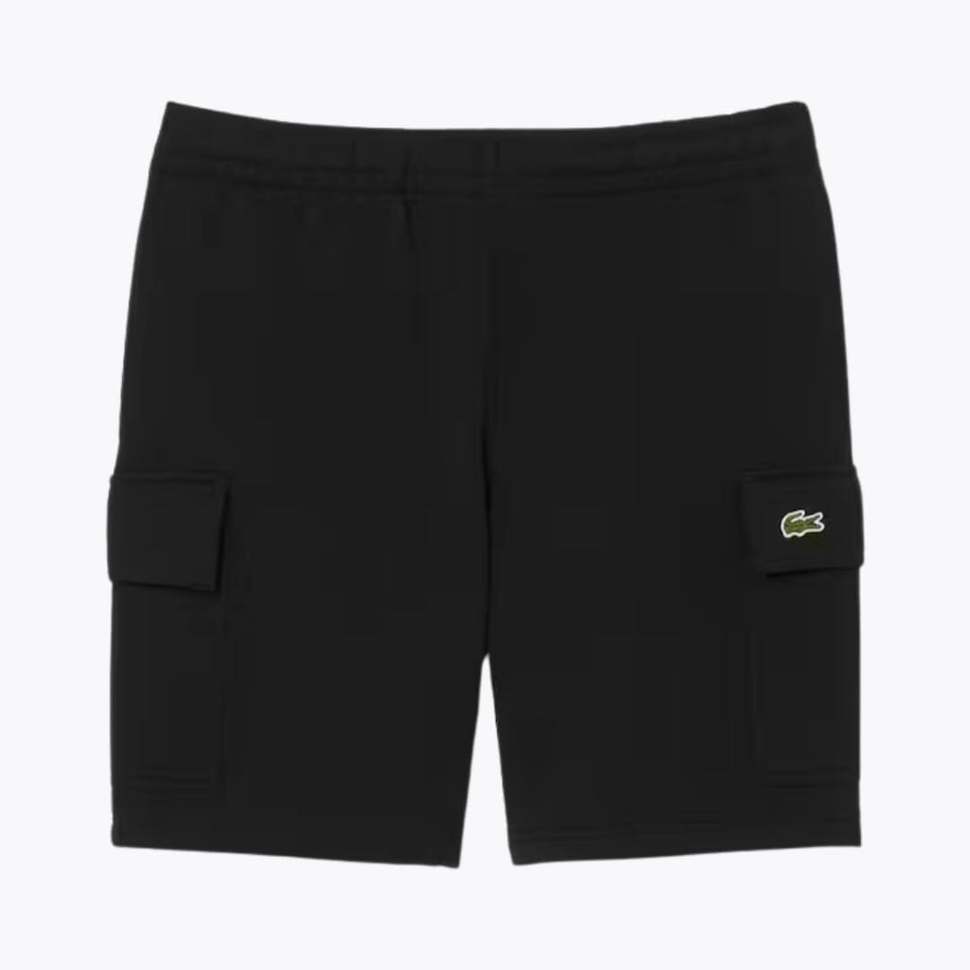 Lacoste Cargo-Shorts aus Baumwollfleece Stiladel Schwarz S 