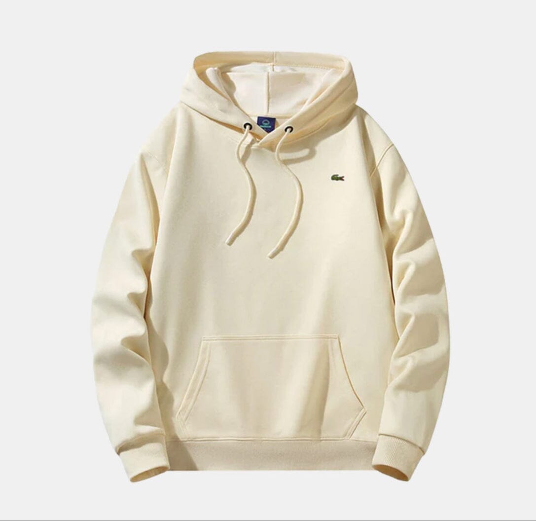 Lacoste Classic Hoodie Stiladel Beige S 