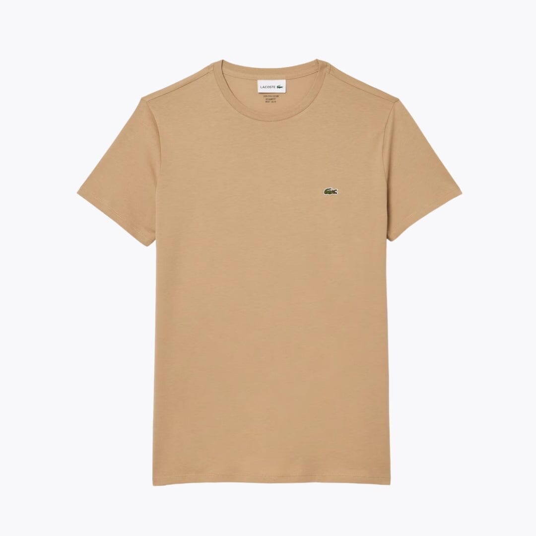 Lacoste Cotton Pima T-Shirt Stiladel Beige S 