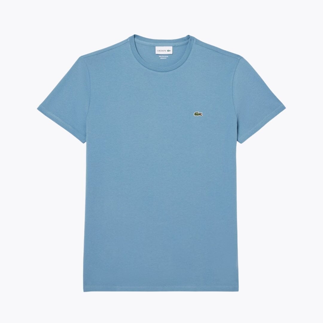 Lacoste Cotton Pima T-Shirt Stiladel Blau S 
