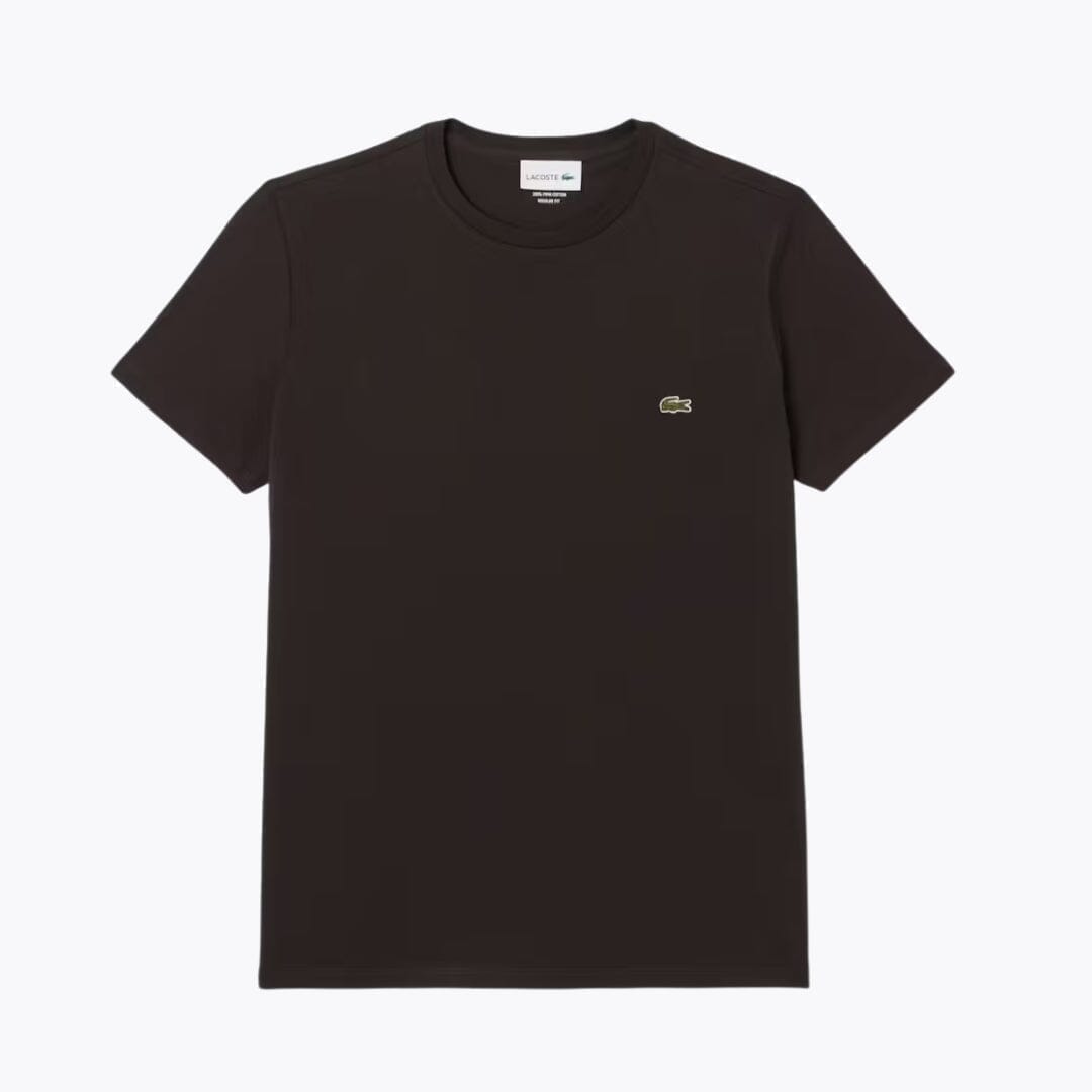 Lacoste Cotton Pima T-Shirt Stiladel Braun S 