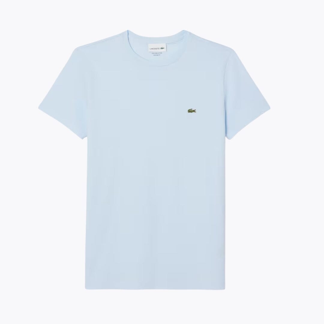 Lacoste Cotton Pima T-Shirt Stiladel Hellblau S 