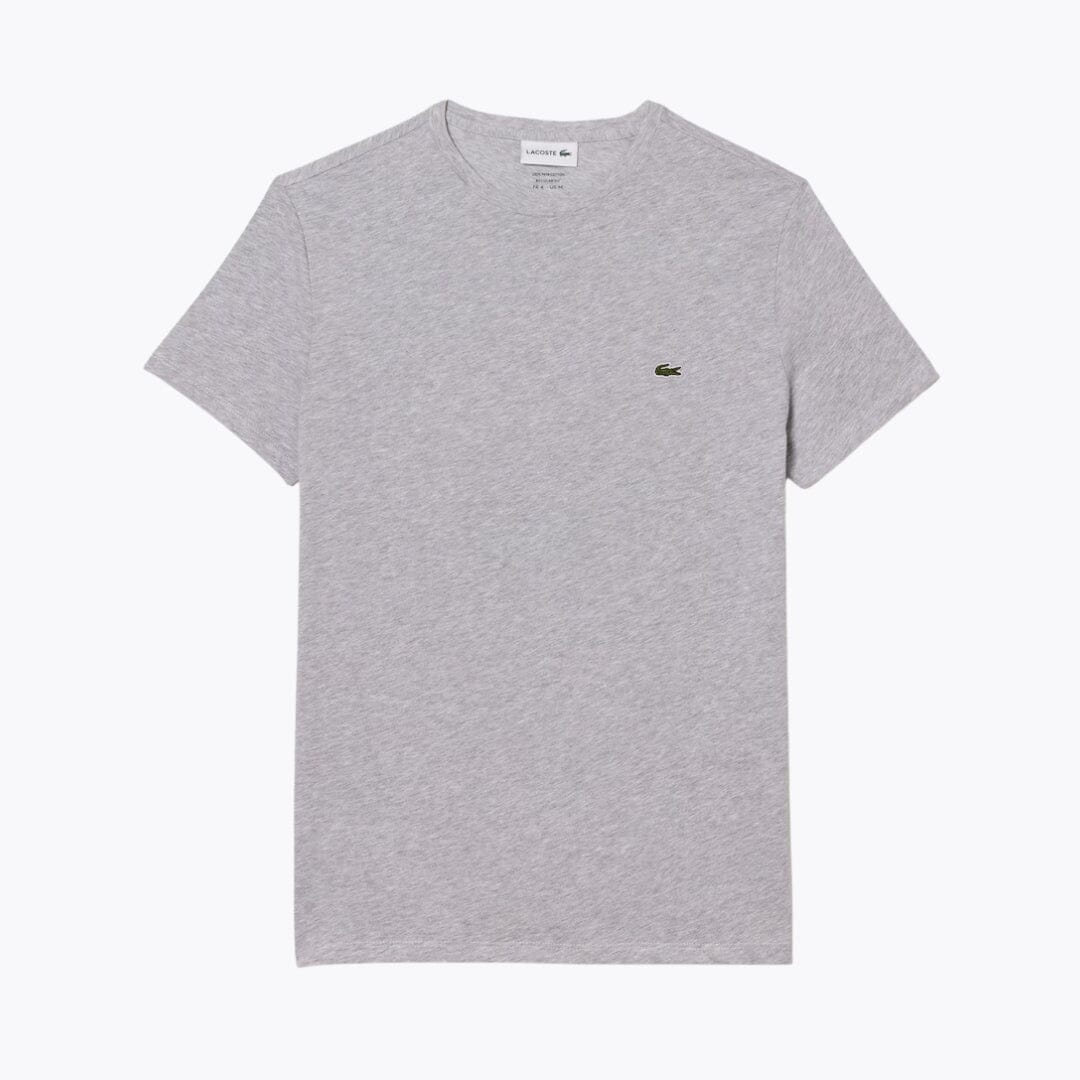 Lacoste Cotton Pima T-Shirt Stiladel Hellgrau S 