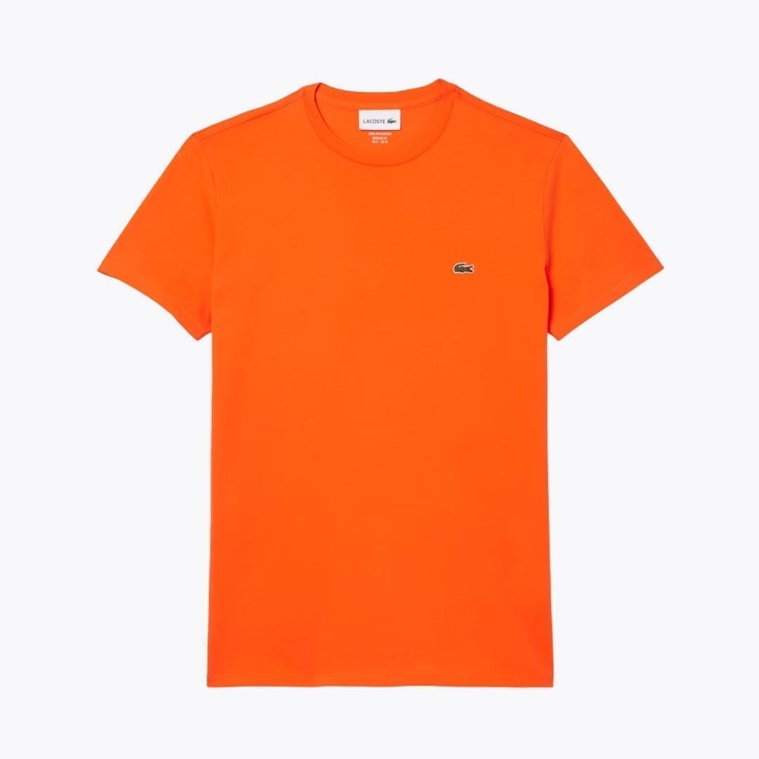 Lacoste Cotton Pima T-Shirt Stiladel Orange S 