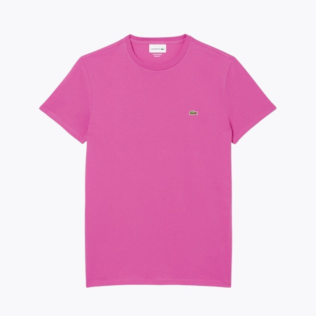 Lacoste Cotton Pima T-Shirt Stiladel Rosa S 